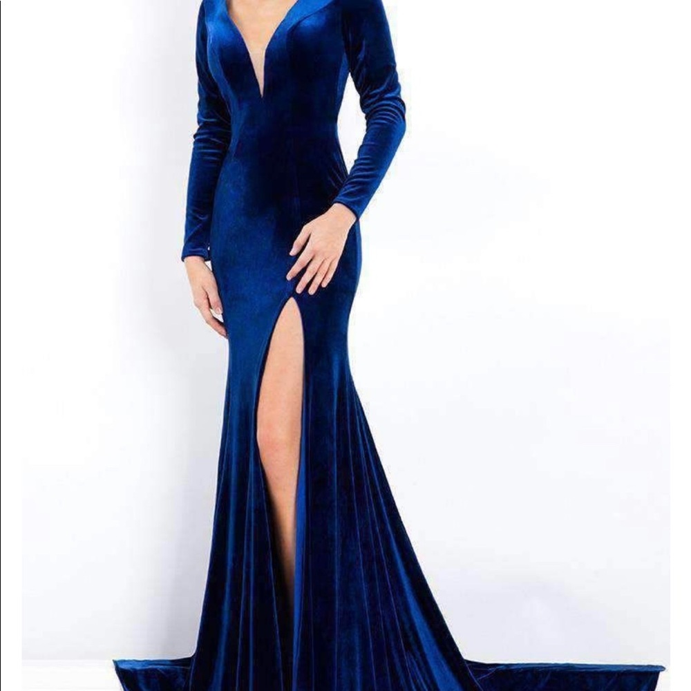 Rachel Allan Velvet Dress